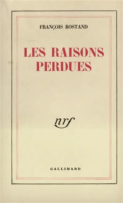 Les raisons perdues