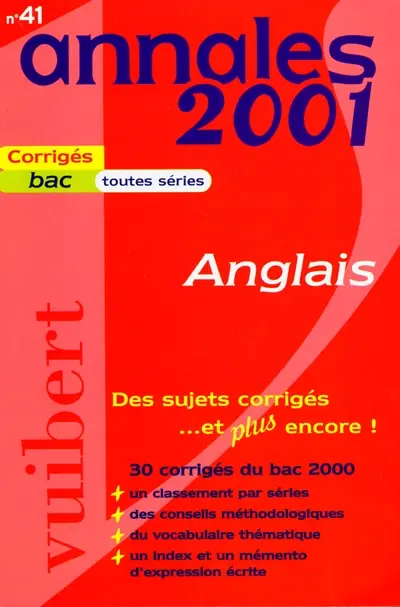 Anglais : toutes séries