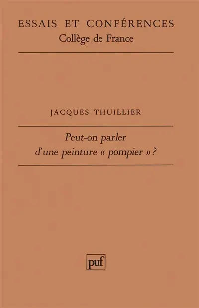 Peut-on parler peinture `Pompier'?