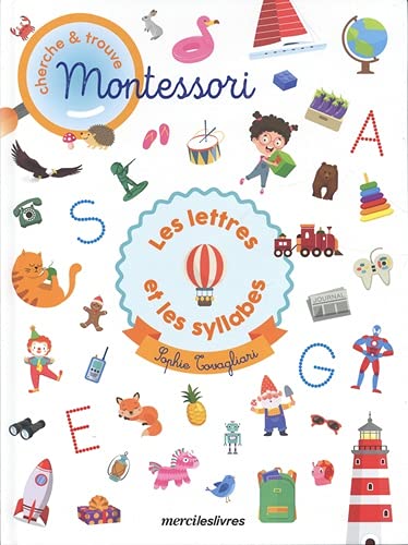 Cherche et trouve Montessori : les lettres et les syllabes