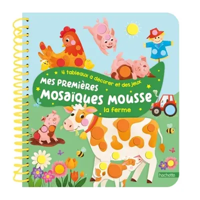 Mes premières mosaïques mousse : la ferme