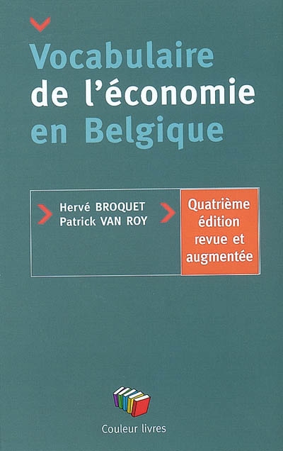 Vocabulaire de l'économie en Belgique