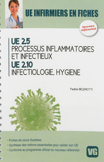 UE 2.5, processus inflammatoire et infectieux, UE 2.10, infectiologie, hygiène