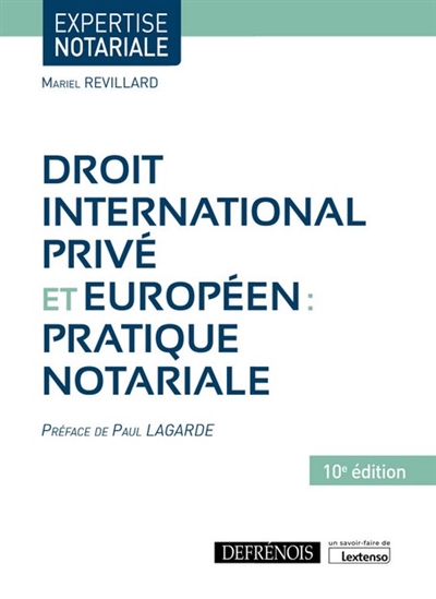 Droit international privé et européen : pratique notariale