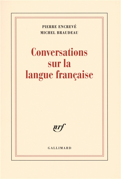 Conversations sur la langue française