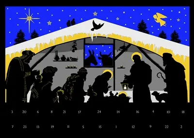 Ce soir, c'est Noël ! : calendrier de l'Avent