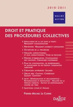 Droit et pratique des procédures collectives