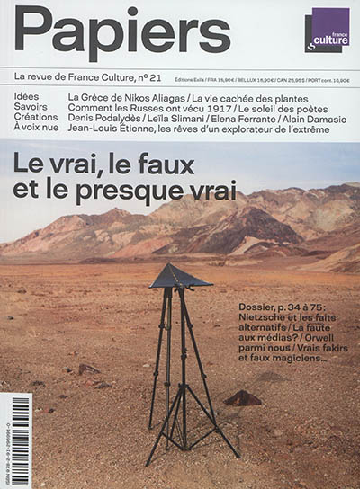 France Culture papiers, n°...