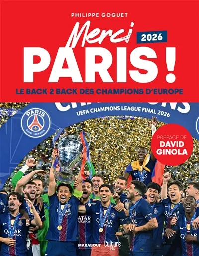 Merci Paris ! : le back to back des champions d'Europe 2026