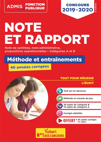 Note et rapport : méthode...