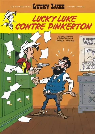 Les aventures de Lucky Luke d'après Morris. Vol. 4. Lucky Luke contre Pinkerton