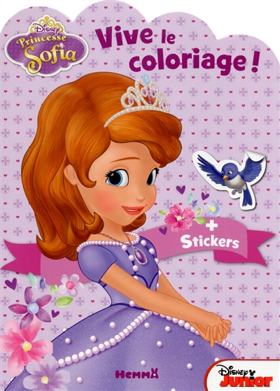 Princesse Sofia : vive le coloriage ! : + stickers