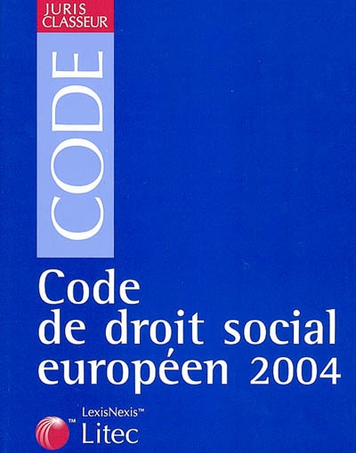 Code de droit social européen 2004