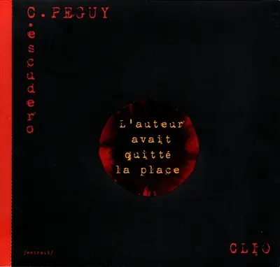 L'auteur avait quitté la place