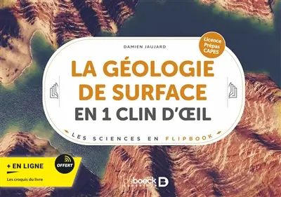 La géologie de surface en 1 clin d'oeil : licence, prépas, Capes