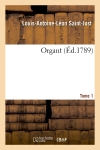 Organt. Tome 1 (Ed.1789)
