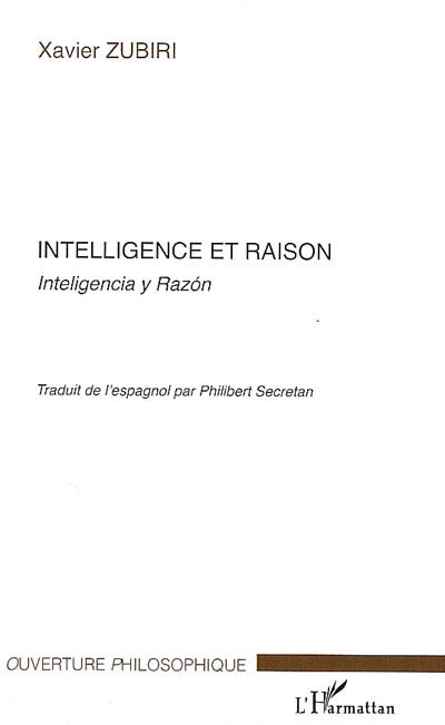 Intelligence et raison. Inteligencia y razon