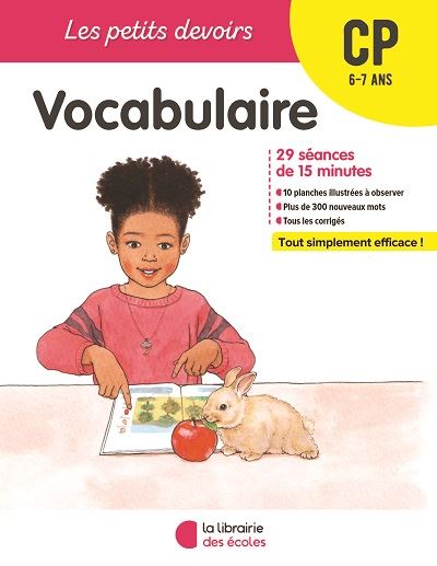 Vocabulaire CP, 6-7 ans : 29 séances de 15 minutes