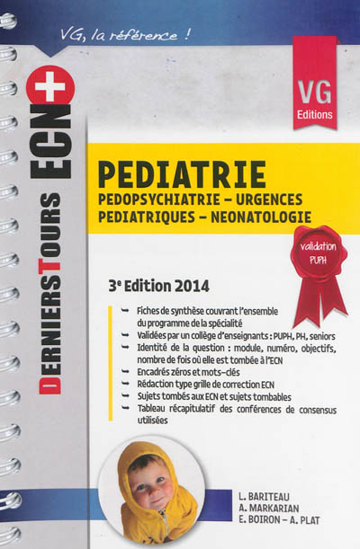 Pédiatrie : pédopsychiatrie, urgences pédiatriques, néonatologie