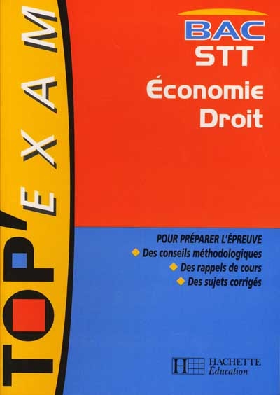 Economie, droit, bac STT