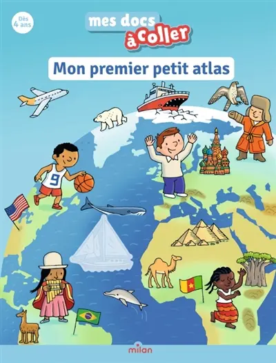 Mon premier petit atlas : autocollants