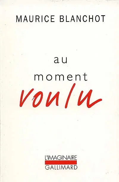 Au moment voulu