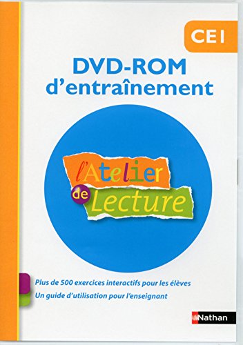 L'atelier de lecture, CE1 : DVD-ROM d'entraînement