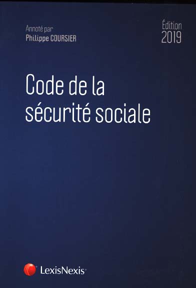 Code de la sécurité sociale 2019