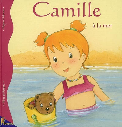 Camille à la mer