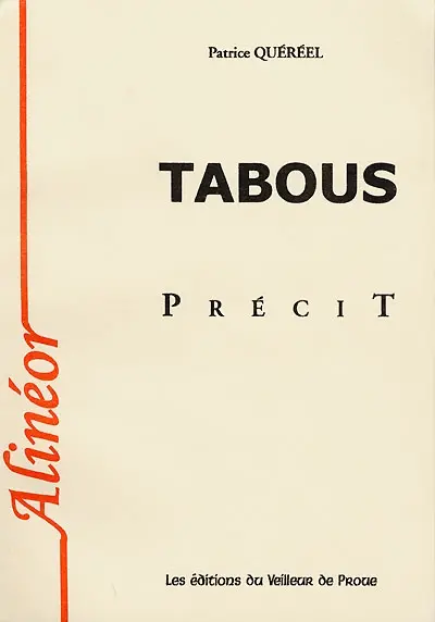 Tabous : précit
