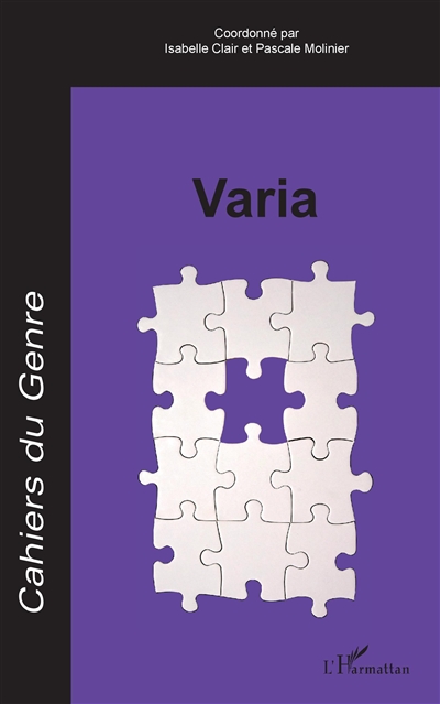 Cahiers du genre, n° 70. Varia