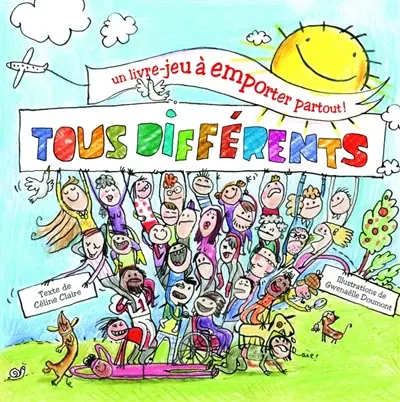 Tous différents : un livre-jeu à emporter partout !