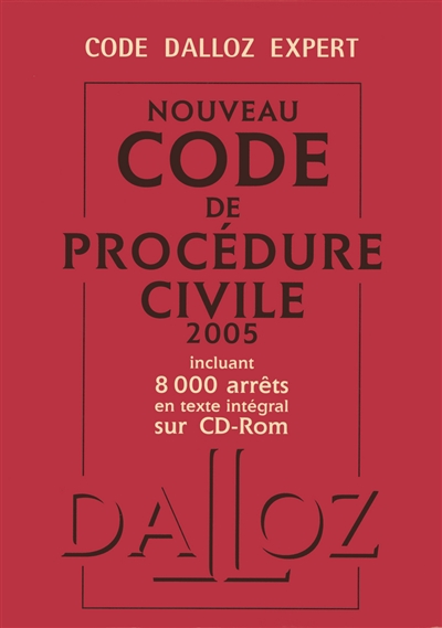 Nouveau code de procédure civile 2005