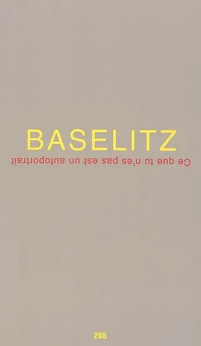 Ce que tu n'es pas est un autoportrait