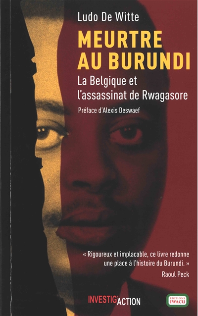 Meurtre au Burundi : la Belgique et l'assassinat de Rwagasore