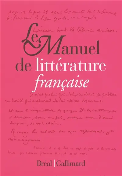 Manuel de littérature française