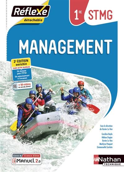 Management 1re STMG : i-manuel 2.0, livre + licence élève