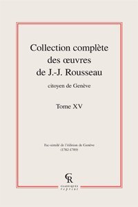 Oeuvres complètes. Vol. 15
