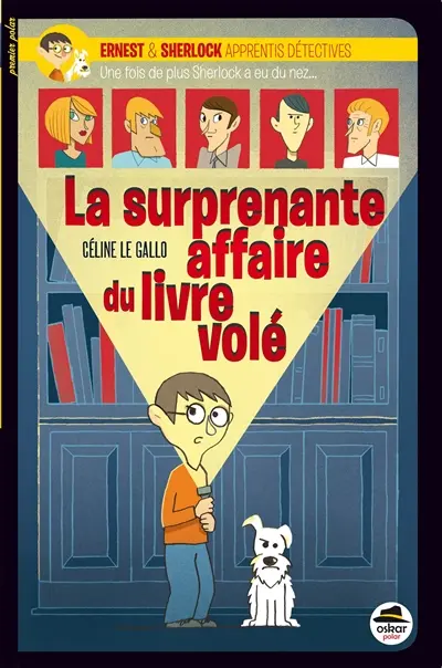 Ernest & Sherlock apprentis détectives. Vol. 2. La surprenante affaire du livre volé