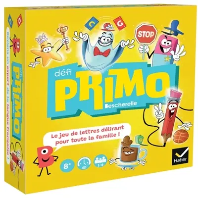 Bescherelle Défi Primo : Un jeu de lettres délirant pour toute la famille ! Bescherelle Défi Primo : Un jeu de lettres délirant pour toute la famille !