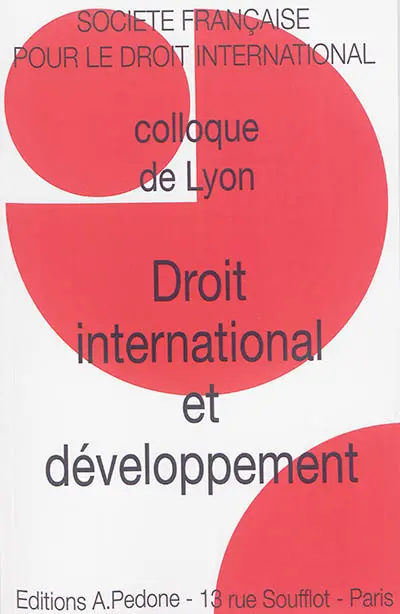 Droit international et développement