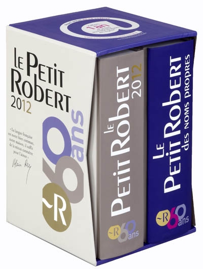 Le coffret le Petit Robert 2012 : édition Collector 60 ans