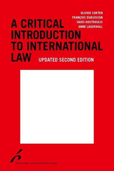 A critical introduction to international law