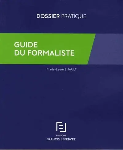 Guide du formaliste