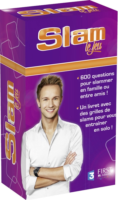 Slam le jeu : 600 questions pour slammer en famille ou entre amis !