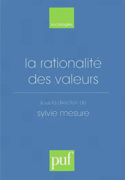 La rationalité des valeurs