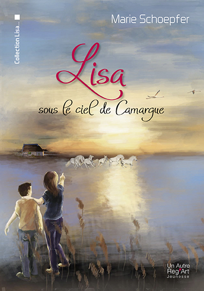 Lisa sous le ciel de Camargue