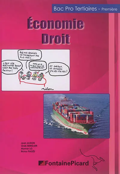 Economie, droit, bac pro tertiaires, première