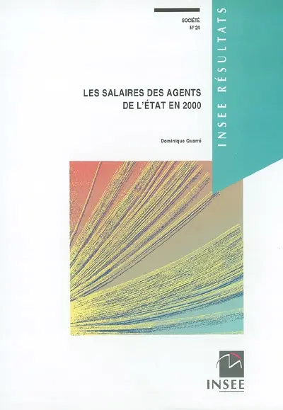 Les salaires des agents de l'Etat en 2000