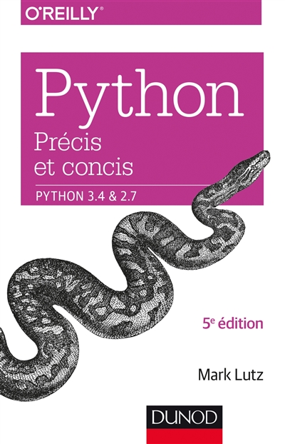 Python précis et concis : Python 3.4 & 2.7